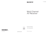 Sony STR-DA5600ES Instrukcja obsługi