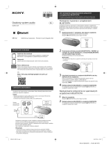 Sony SRS-X2 Skrócona instrukcja obsługi