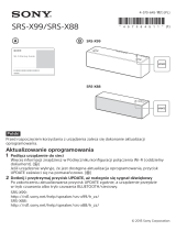 Sony SRS-X88 Skrócona instrukcja obsługi