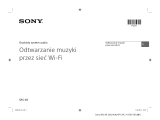 Sony Sony SRS-X9 Instrukcja obsługi