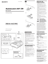 Sony ICF-C218 Instrukcja obsługi