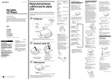 Sony D-E201SR Instrukcja obsługi