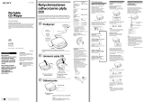 Sony D-C20 Instrukcja obsługi