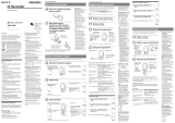 Sony ICD-P320 Instrukcja obsługi