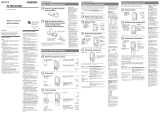 Sony ICD-P210 Instrukcja obsługi