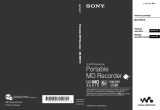 Sony MZ-RH910 Instrukcja obsługi