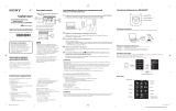 Sony NWZ-S764 Skrócona instrukcja obsługi