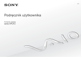 Sony VPCF21Z1R Instrukcja obsługi
