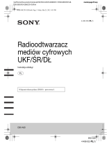 Sony DSX-A30 Instrukcja obsługi