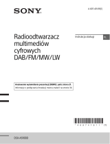 Sony DSX-A510BD Instrukcja obsługi