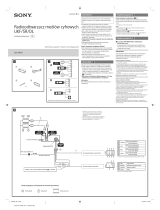 Sony DSX-A60BT Skrócona instrukcja obsługi