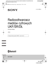 Sony DSX-A50BT Instrukcja obsługi