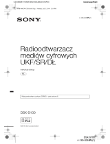 Sony DSX-S100 Instrukcja obsługi