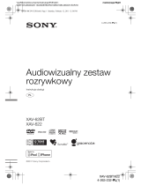 Sony XAV-622 Instrukcja obsługi