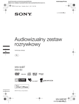 Sony XAV-64BT Instrukcja obsługi