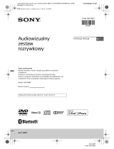 Sony XAV-68BT Instrukcja obsługi