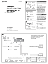 Sony CDX-GT200S Skrócona instrukcja obsługi