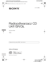 Sony CDX-GT550UI Instrukcja obsługi
