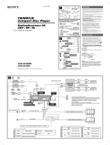 Sony CDX-GT300 Skrócona instrukcja obsługi