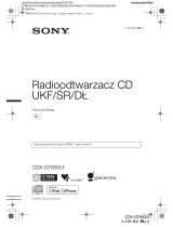 Sony CDX-GT650UI Instrukcja obsługi