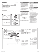 Sony CDX-GT740UI Skrócona instrukcja obsługi