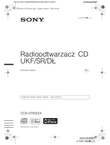 Sony CDX-GT930UI Instrukcja obsługi