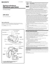 Sony SPK-HCG Instrukcja obsługi