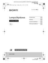 Sony HVL-F43AM Instrukcja obsługi