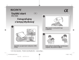 Sony HVL-F20S Skrócona instrukcja obsługi