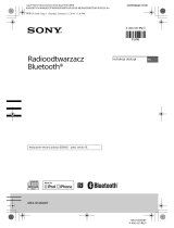 Sony MEX-N5000BT Instrukcja obsługi