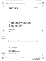 Sony MEX-BT2800 Instrukcja obsługi