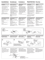 Sony XR-C4100 Instrukcja instalacji