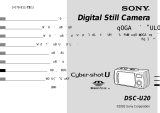 Sony DSC-U20 Instrukcja obsługi