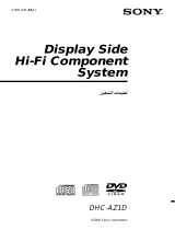 Sony DHC-AZ1D Instrukcja obsługi
