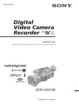 Sony DCR-VX2100 Instrukcja obsługi