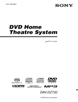 Sony DAV-DZ720 Instrukcja obsługi