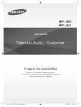 Samsung HW-J550 Skrócona instrukcja obsługi