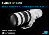 Canon EF 200-400mm f/4L IS USM Extender 1.4x Instrukcja obsługi
