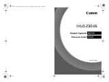 Canon IXUS 230 HS instrukcja