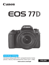 Canon EOS 77D Instrukcja obsługi