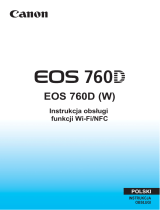 Canon EOS 760D Instrukcja obsługi