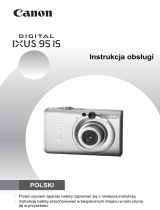 Canon Digital IXUS 95 IS instrukcja