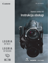 Canon LEGRIA HF M31 Instrukcja obsługi