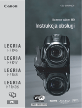 Canon LEGRIA HF R47 Instrukcja obsługi