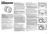 Canon EF-M 18-55mm f/3.5-5.6 IS STM Instrukcja obsługi