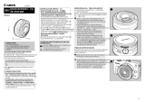 Canon EF-M 22mm f/2 STM Instrukcja obsługi