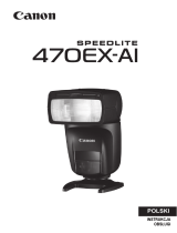 Canon Speedlite 470EX-AI Instrukcja obsługi