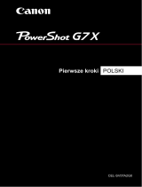 Canon PowerShot G7 X instrukcja