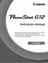 Canon PowerShot G12 instrukcja