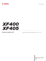 Canon XF405 Instrukcja obsługi